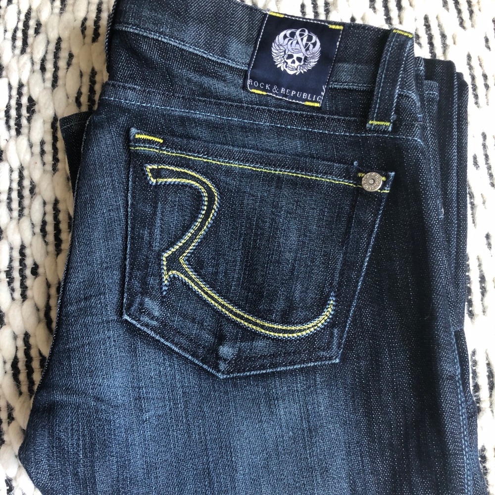 Rock & Republic Super low rise jeans